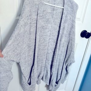 American Eagle Slouchy Long Knit Boyfriend Cardigan